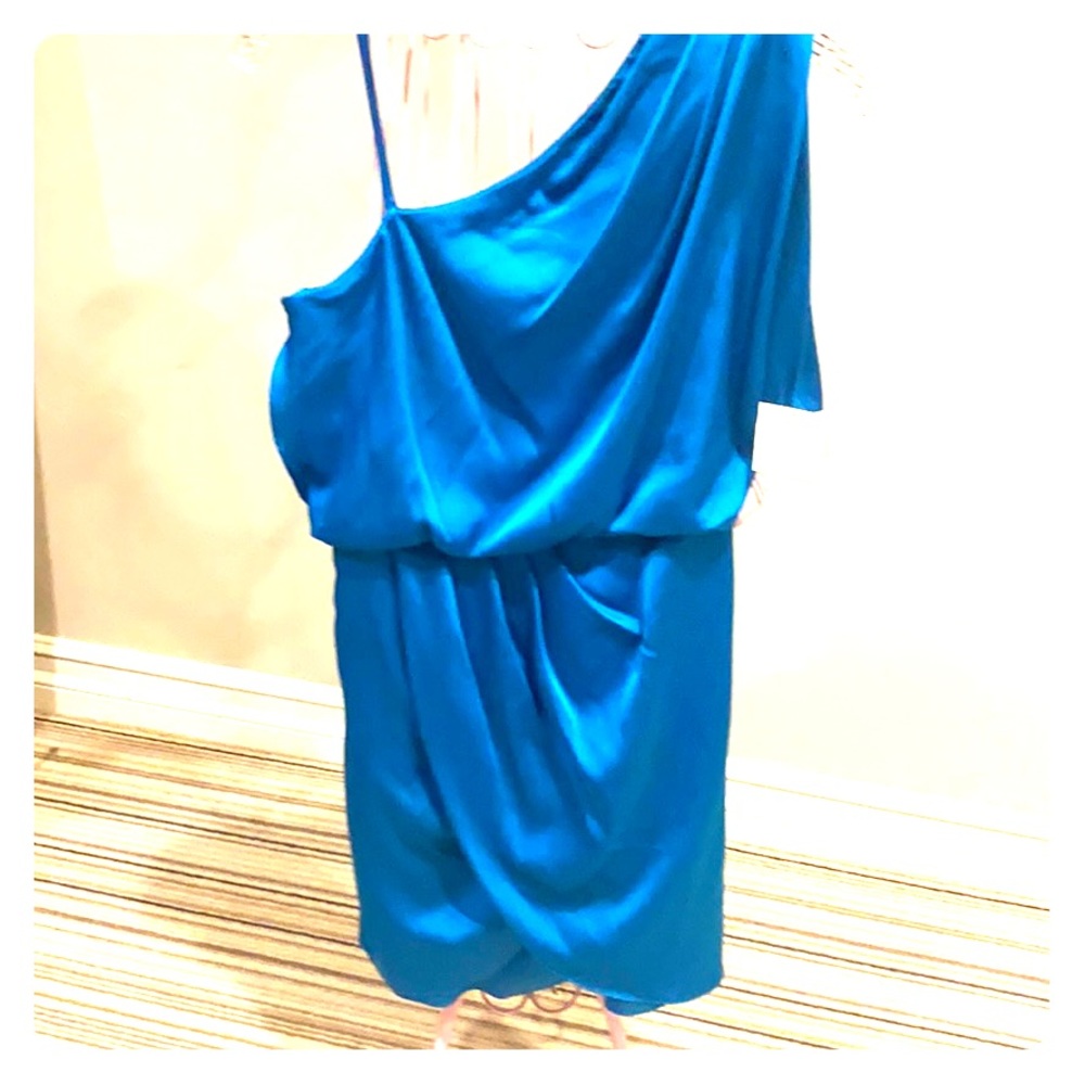 Wonderful blue sexy dress